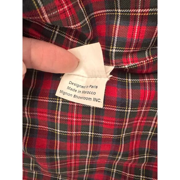 Red Studded Moto Vest Sleeveless Biker Jacket Punk Rocker Style - Picture 9 of 9